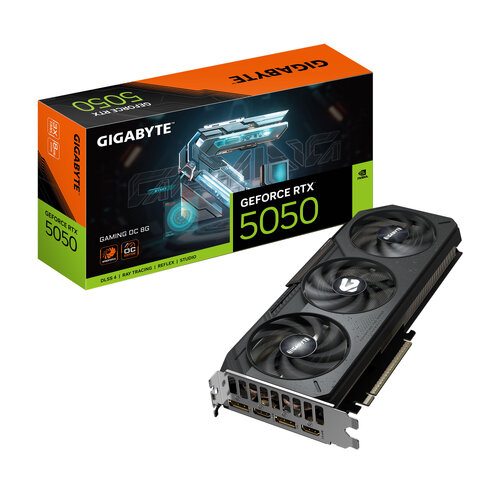 Περισσότερες πληροφορίες για "GIGABYTE GeForce RTX 5050 GAMING OC 8G"