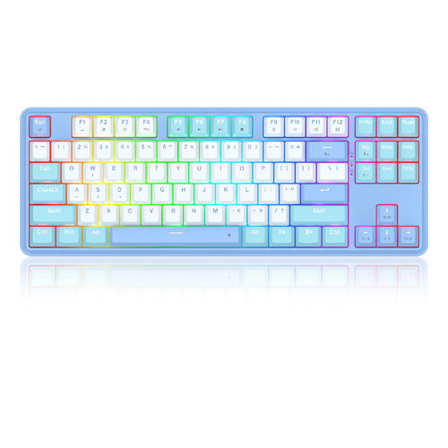 Περισσότερες πληροφορίες για "REDRAGON K707WBB-RGB StarBlade (Άσπρο/USB + RF Wireless + Bluetooth)"