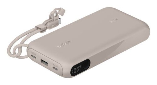 Περισσότερες πληροφορίες για "Belkin BPB028hqSD (Άμμος/20000mAh)"