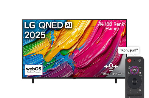 Περισσότερες πληροφορίες για "LG QNED evo AI 55QNED80A6A"