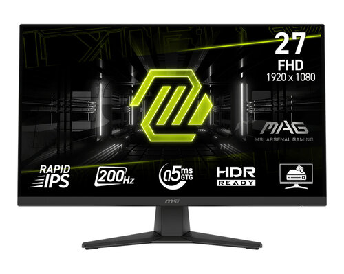 Περισσότερες πληροφορίες για "MSI MAG 272F (27"/Full HD)"