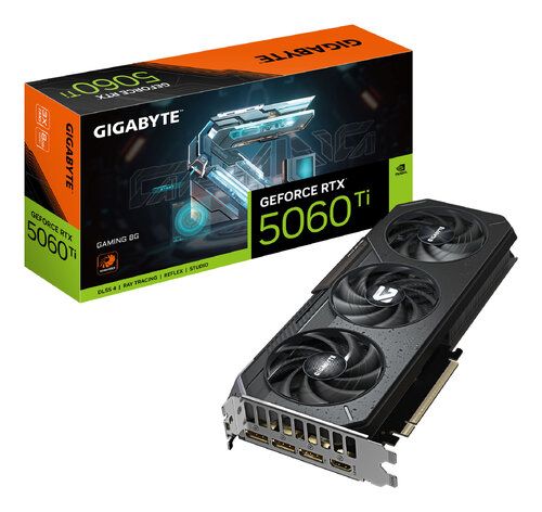 Περισσότερες πληροφορίες για "GIGABYTE GeForce RTX 5060 Ti GAMING 8G"