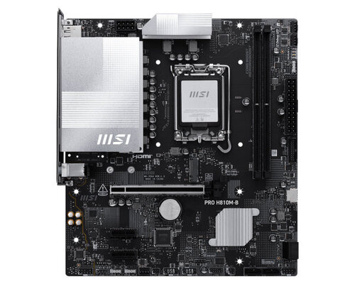 Περισσότερες πληροφορίες για "MSI PRO H810M-B"