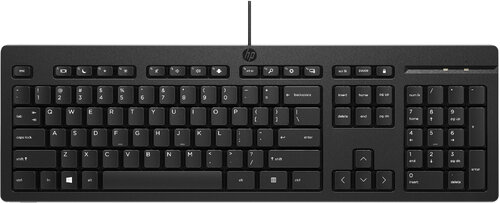 Περισσότερες πληροφορίες για "HP 125 G2 USB WD KBD US (Μαύρο/USB)"