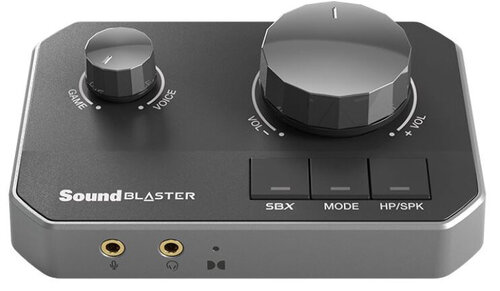 Περισσότερες πληροφορίες για "Creative Labs Sound Blaster G8"