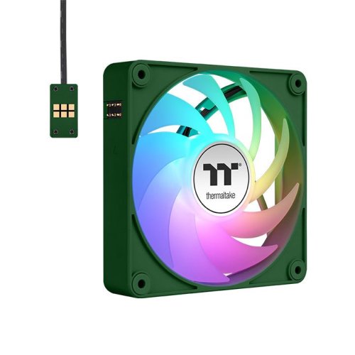 Περισσότερες πληροφορίες για "Thermaltake CT120 EX ARGB (12 cm/4 ακίδων/Πράσινο)"