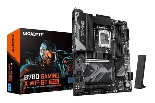 Περισσότερες πληροφορίες για "GIGABYTE B760 GAMING X WIFI6E GEN5"