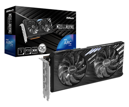Περισσότερες πληροφορίες για "Asrock Challenger Intel Arc A770 SE 16GB OC"