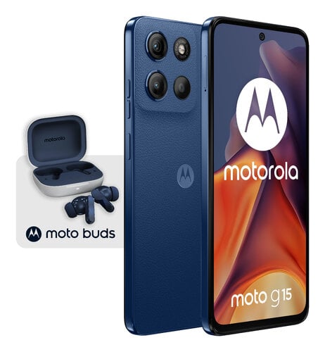 Περισσότερες πληροφορίες για "Motorola Moto g15 (Μπλε/256 GB)"