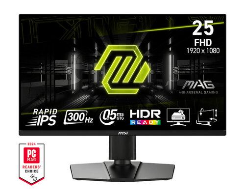 Περισσότερες πληροφορίες για "MSI MAG 255PXF (24.5"/Full HD)"
