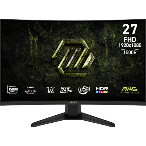 Περισσότερες πληροφορίες για "MSI MAG 275CF X24 (27"/Full HD)"