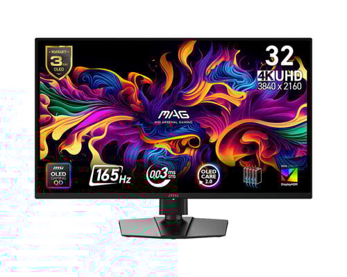 Περισσότερες πληροφορίες για "MSI MAG 322UP QD-OLED E16 (31.5"/UltraWide Quad HD)"