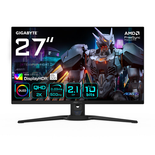 Περισσότερες πληροφορίες για "GIGABYTE AORUS FO27Q5P (27"/Quad HD)"