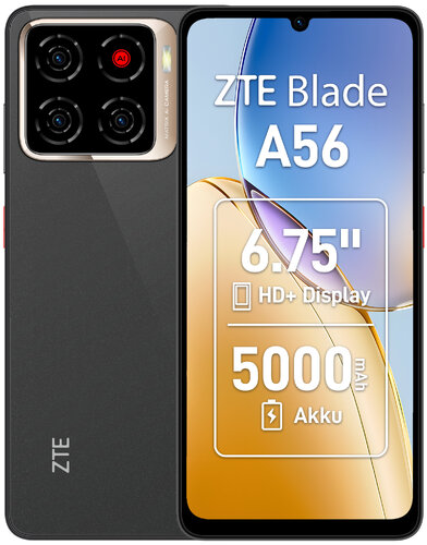 Περισσότερες πληροφορίες για "ZTE Blade A56 (Μαύρο/64 GB)"