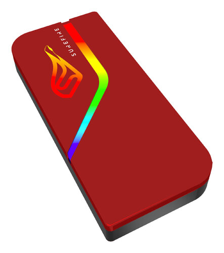 Περισσότερες πληροφορίες για "Verbatim Surefire PyroDrive Gaming SSD Slim 1TB Red"