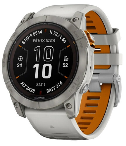 Περισσότερες πληροφορίες για "Garmin fēnix 7X Pro (51mm/Τιτάνιο/Πλαστικό Ενισχυμένο Με Ίνες (FRP), Τιτάνιο)"