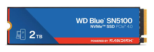 Περισσότερες πληροφορίες για "SanDisk WD Blue SN5100 (2 TB GB/PCI Express 4.0)"
