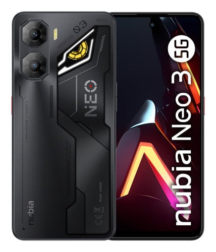 Περισσότερες πληροφορίες για "Nubia Neo 3 5G (Μαύρο/256 GB)"