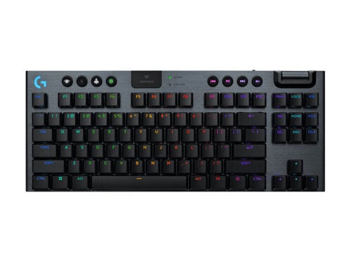 Περισσότερες πληροφορίες για "Logitech G G915 X LIGHTSPEED TKL (Μαύρο/USB + RF Wireless + Bluetooth/LED)"