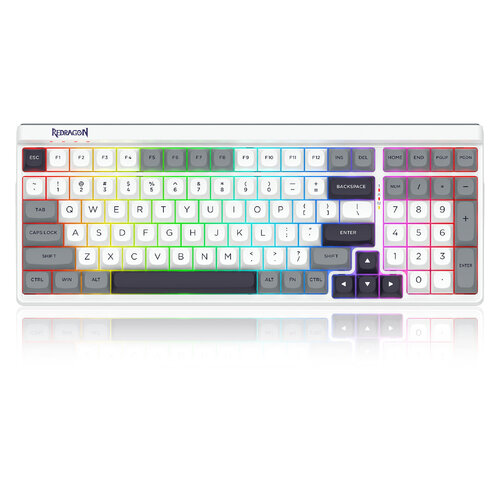 Περισσότερες πληροφορίες για "REDRAGON K656WGB-RGB-PRO Garen Pro (Άσπρο/USB + RF Wireless + Bluetooth)"
