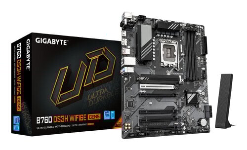 Περισσότερες πληροφορίες για "GIGABYTE B760 DS3H WIFI6E GEN5"