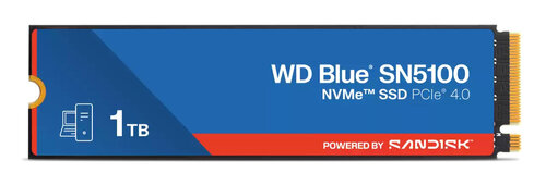 Περισσότερες πληροφορίες για "SanDisk WD Blue SN5100 (1 TB GB/PCI Express 4.0)"