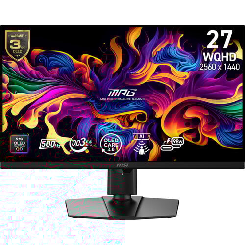 Περισσότερες πληροφορίες για "MSI MPG 271QR QD-OLED X50 (26.5"/Wide Quad HD)"