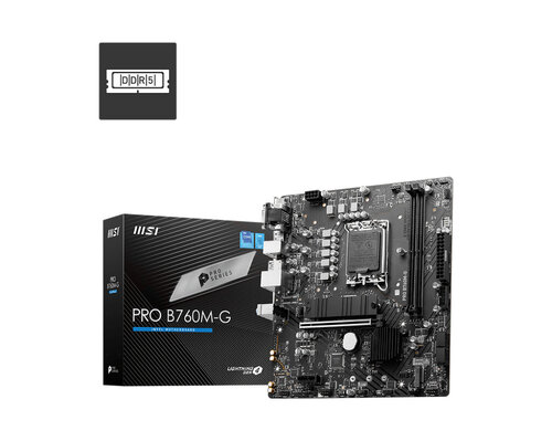 Περισσότερες πληροφορίες για "MSI PRO B760M-G"