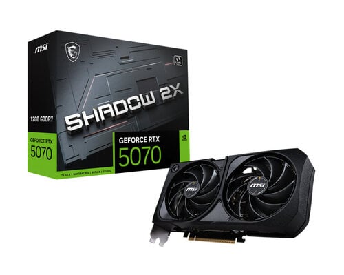 Περισσότερες πληροφορίες για "MSI GEFORCE RTX 5070 12G SHADOW 2X"