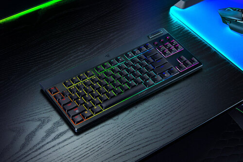 Περισσότερες πληροφορίες για "Razer BlackWidow V4 Low-Profile Tenkeyless HyperSpeed (Μαύρο/USB + RF Wireless + Bluetooth/RGB LED)"