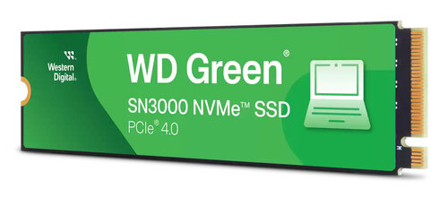 Περισσότερες πληροφορίες για "Western Digital Green SN3000 (500 GB/PCI Express 4.0)"