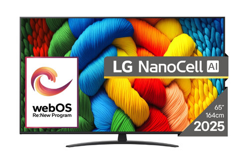 Περισσότερες πληροφορίες για "LG NanoCell AI 65NANO81A3A"