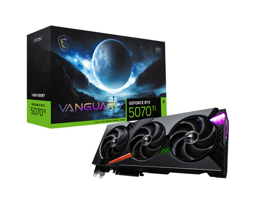 Περισσότερες πληροφορίες για "MSI GeForce RTX 5070 Ti 16G VANGUARD SOC"