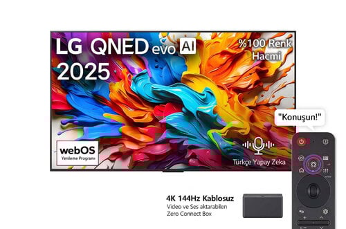 Περισσότερες πληροφορίες για "LG QNED evo AI 75QNED9MA6B"