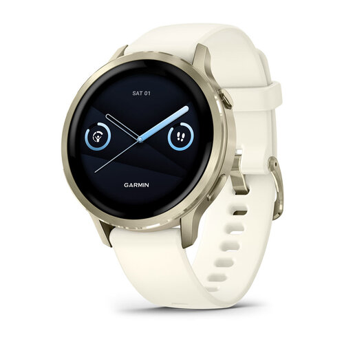 Περισσότερες πληροφορίες για "Garmin Venu 010-03013-00 (41mm/Χρυσός (Χρυσό)/Πλαστικό ενισχυμένο με ίνες γυαλιού (GFRP), Ανοξείδωτο ατσάλι)"