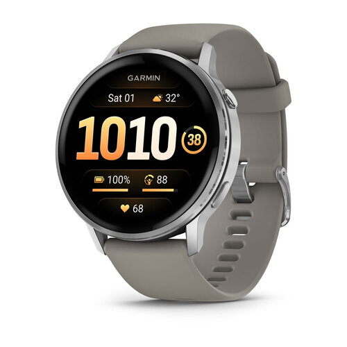 Περισσότερες πληροφορίες για "Garmin Venu 010-03014-01 (45mm/Ασημί/Πλαστικό ενισχυμένο με ίνες γυαλιού (GFRP), Ανοξείδωτο ατσάλι)"