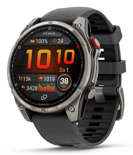 Περισσότερες πληροφορίες για "Garmin fēnix 8 Pro (47mm/Γραφίτης, Τιτάνιο/Πολυμερές, Τιτάνιο)"