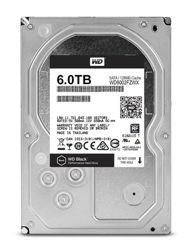 Περισσότερες πληροφορίες για "Western Digital WD6002FZWX"