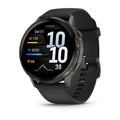 Περισσότερες πληροφορίες για "Garmin Venu 010-03014-00 (45mm/Μαύρο/Πλαστικό ενισχυμένο με ίνες γυαλιού (GFRP), Ανοξείδωτο ατσάλι)"