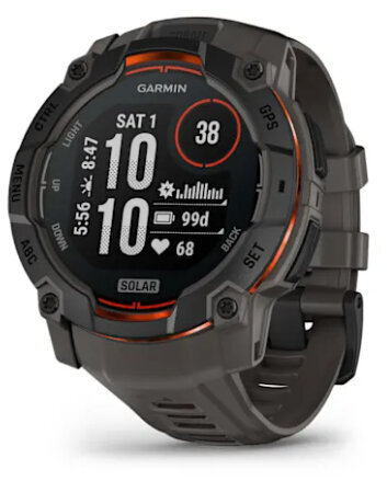 Περισσότερες πληροφορίες για "Garmin Instinct 3 Solar (50mm/Μαύρο/Πλαστικό Ενισχυμένο Με Ίνες (FRP))"