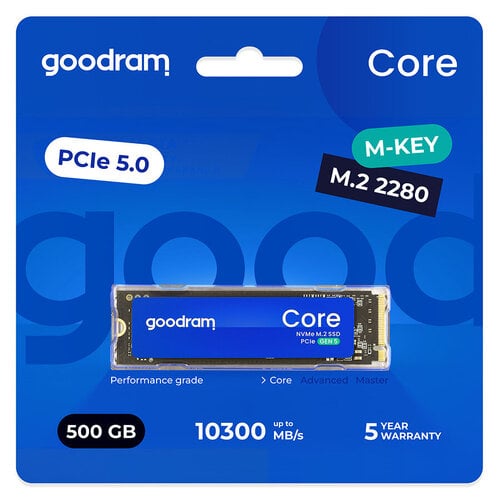 Περισσότερες πληροφορίες για "Goodram SSDR-GRC01-500-80 (500 GB/PCI Express 5.0)"