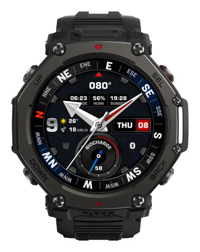 Περισσότερες πληροφορίες για "Amazfit T-Rex 3 Pro (48mm/Μαύρο/Πολυμερές, Τιτάνιο)"