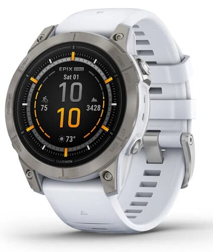 Περισσότερες πληροφορίες για "Garmin epix Pro (Gen 2) (47mm/Τιτάνιο/Πλαστικό Ενισχυμένο Με Ίνες (FRP), Τιτάνιο)"