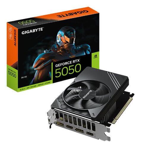 Περισσότερες πληροφορίες για "GIGABYTE GeForce RTX 5050 D6 8G"