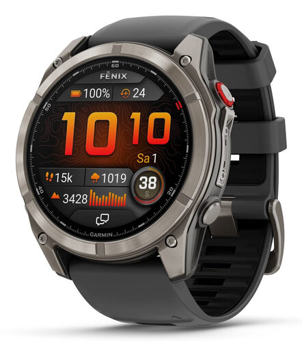 Περισσότερες πληροφορίες για "Garmin fēnix 8 Pro (51mm/Γραφίτης, Τιτάνιο/Πολυμερές, Τιτάνιο)"