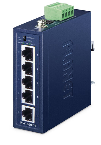 Περισσότερες πληροφορίες για "PLANET IP40 Compact size Industrial"