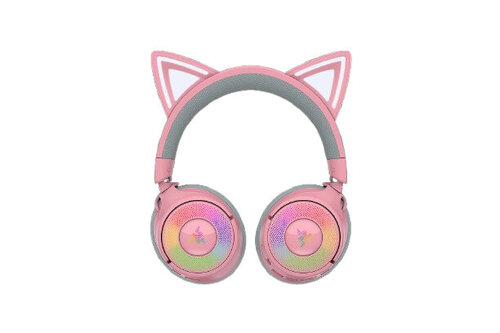 Περισσότερες πληροφορίες για "Razer Kraken Kitty V3 Pro - Quartz (Ροδόχρους/Ενσύρματo & Ασύρματo)"
