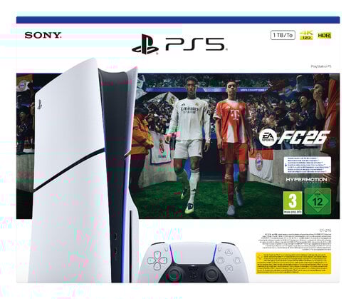 Περισσότερες πληροφορίες για "Sony PS5 Laufwerk - EA Sports FC 26 Bundle"