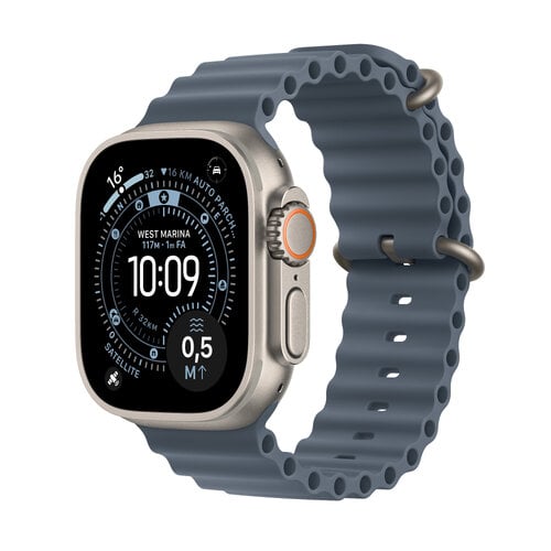Περισσότερες πληροφορίες για "Apple Watch Ultra 3 (49mm/LTE/Τιτάνιο/Τιτάνιο)"