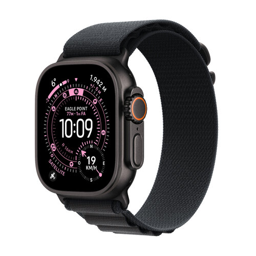 Περισσότερες πληροφορίες για "Apple Watch Ultra 3 (49mm/LTE/Μαύρο/Τιτάνιο)"